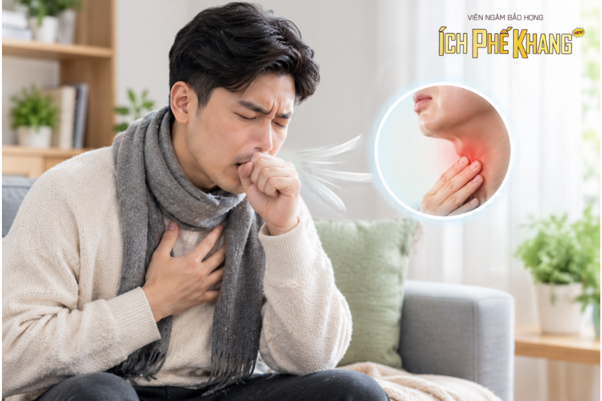 Virus, vi khuẩn là nguyên nhân gây ho kéo dài gây ra rát họng