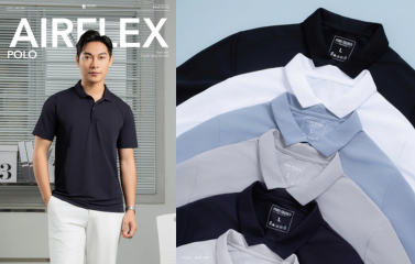 Polo AirFlex – Áo polo nam chống nóng, thoải mái cả ngày