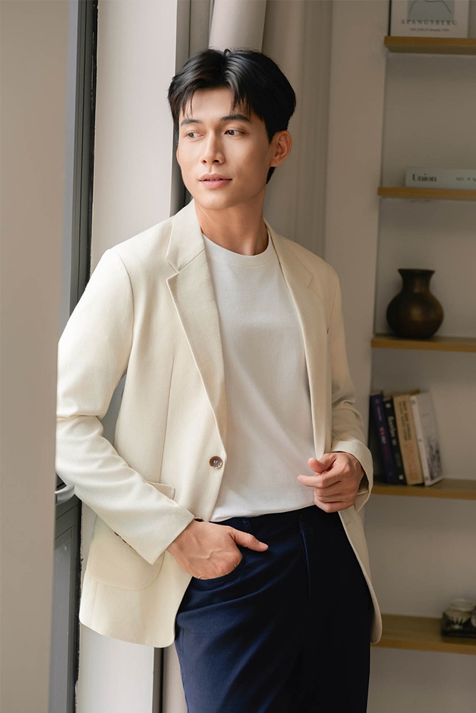 Áo Blazer Be Sữa AVL.799