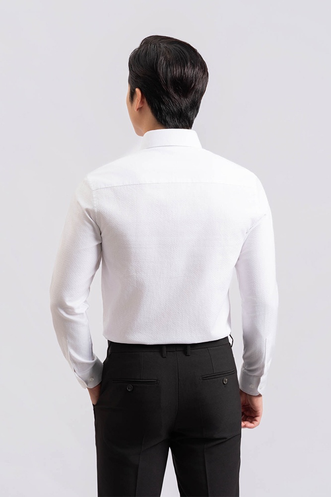ELEGANT -Áo Sơ Mi Cottton Premium SMD.1484