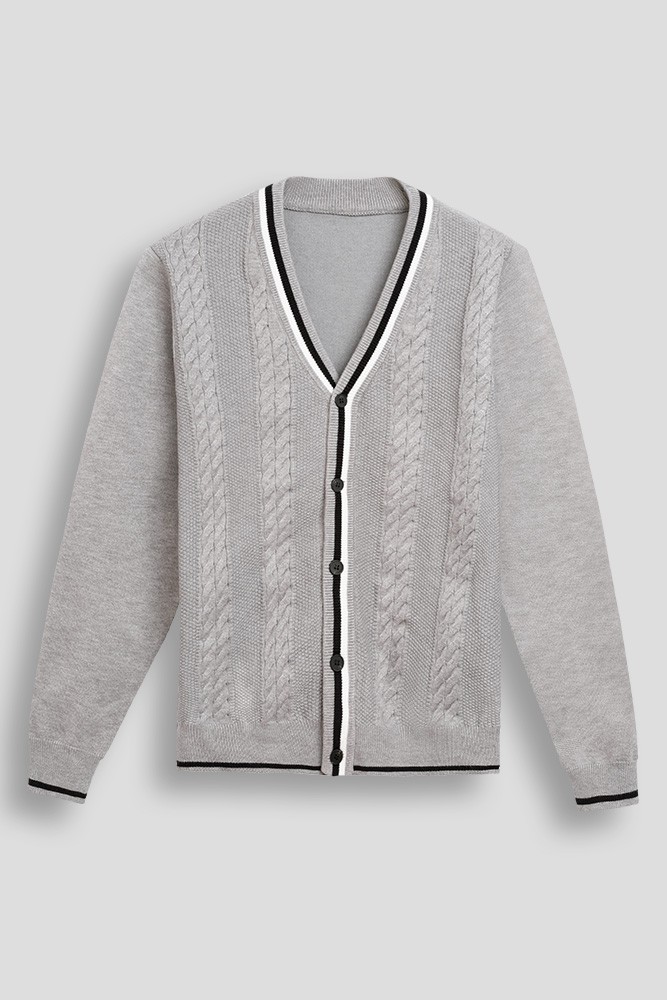Áo Len Cardigan Herringbone ALD.277