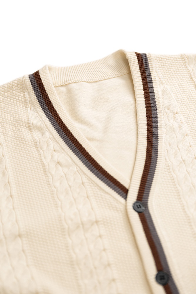 Áo Len Cardigan Herringbone ALD.276