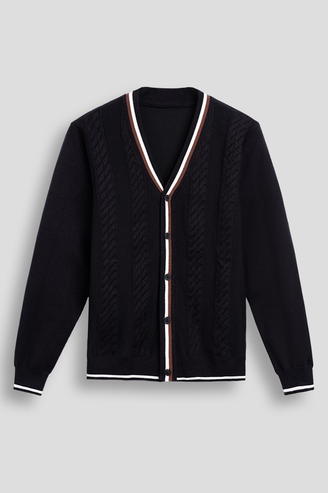 Áo Len Cardigan Herringbone ALD.275