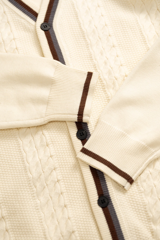 Áo Len Cardigan Herringbone ALD.276