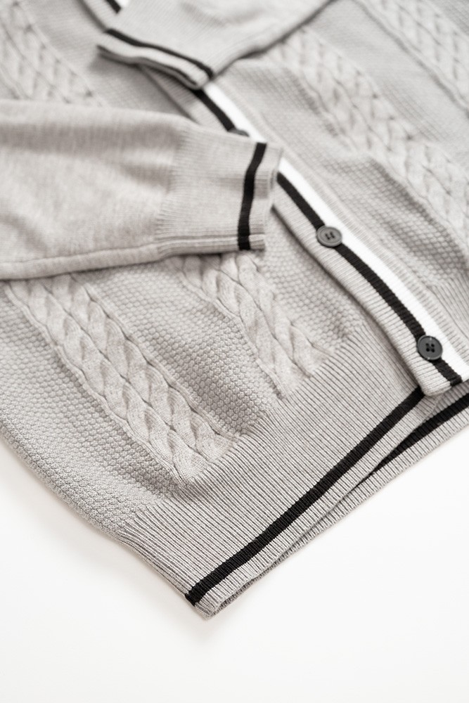 Áo Len Cardigan Herringbone ALD.277
