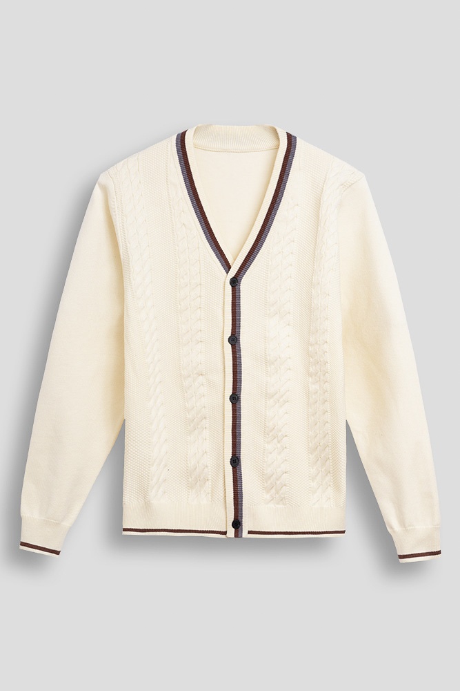 Áo Len Cardigan Herringbone ALD.276