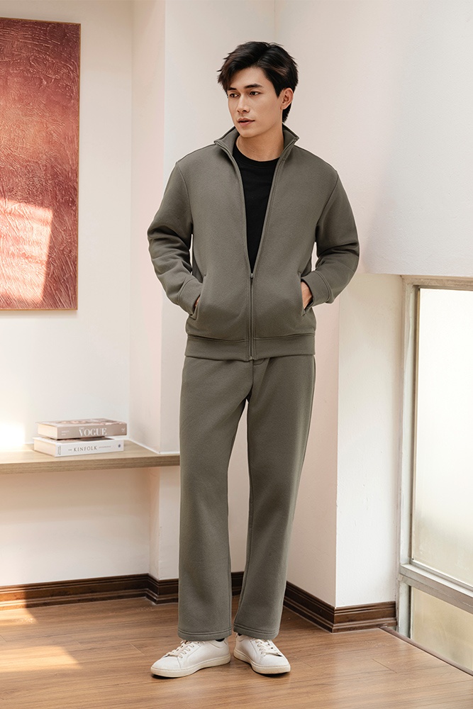 Bộ Nỉ Kéo Khóa BNP.019