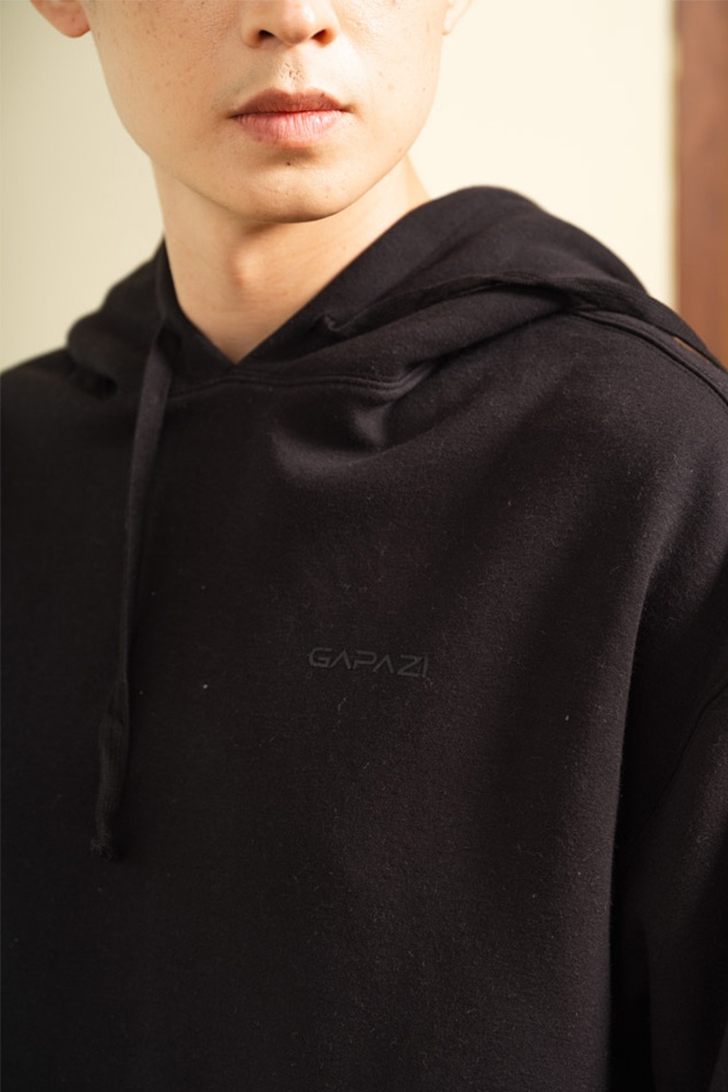 Bộ Nỉ Hoodie Đen GBN.002