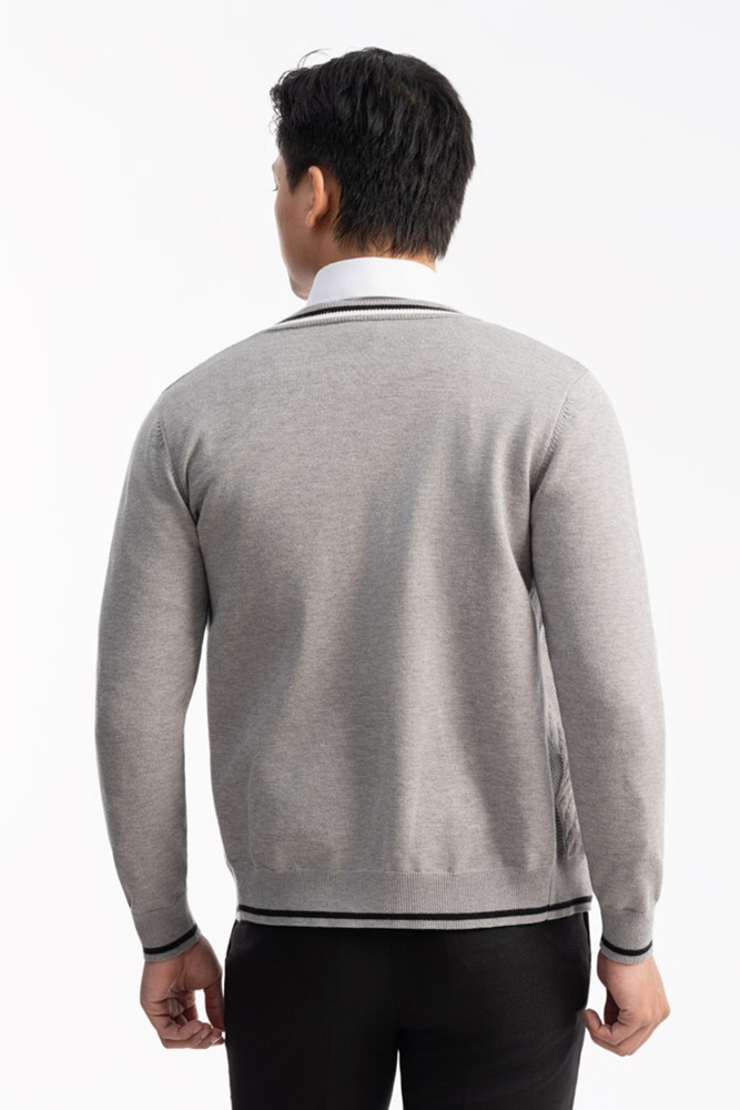 Áo Len Cardigan Herringbone ALD.277