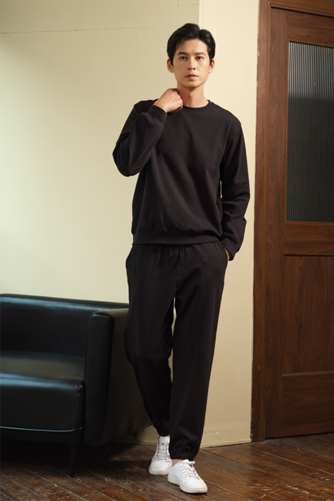 Bộ Nỉ Đen BNP.009