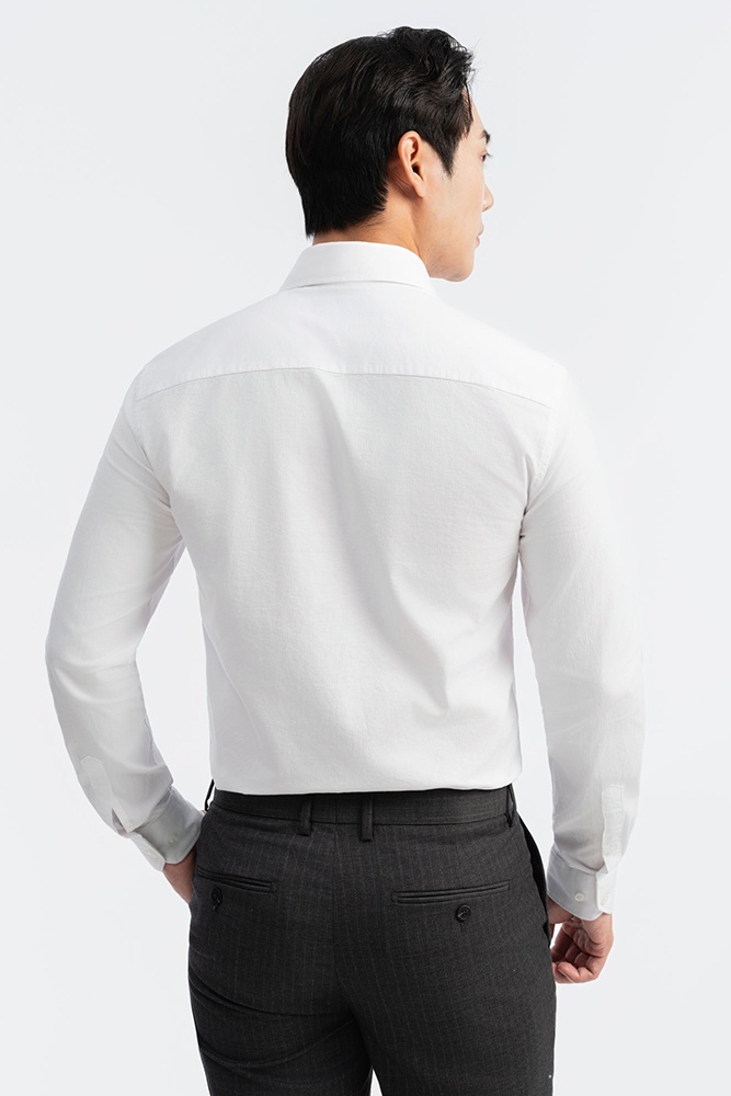 ELEGANT-Áo Sơ Mi Cotton SMD.1482
