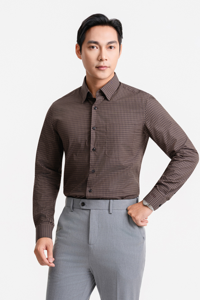 Áo Sơ Mi Cotton Organic SMD.1520