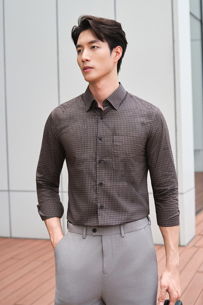 Áo Sơ Mi Cotton Organic SMD.1520