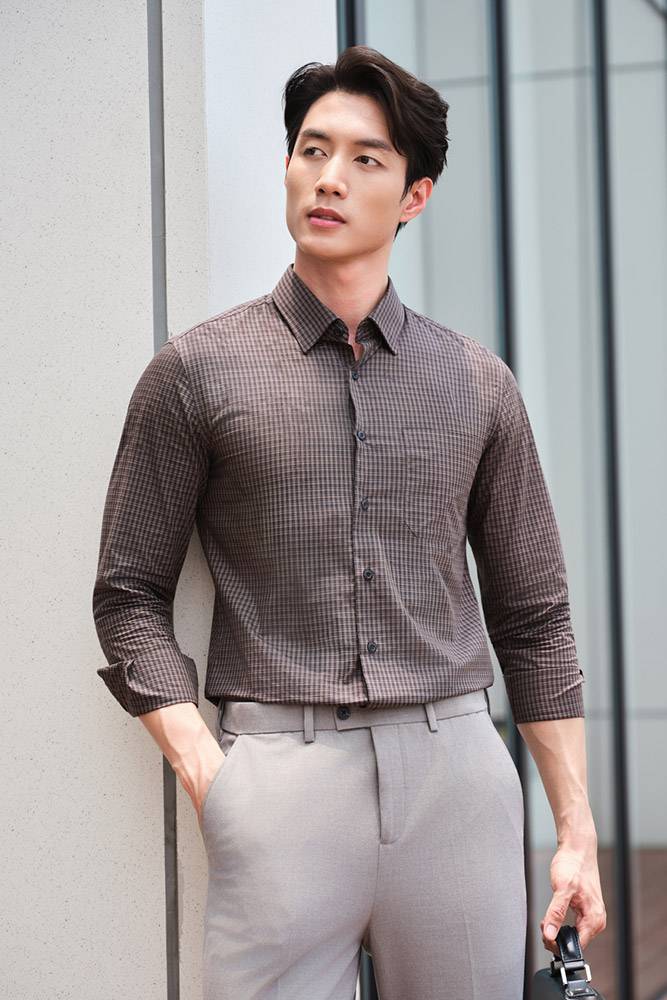 Áo Sơ Mi Cotton Organic SMD.1520