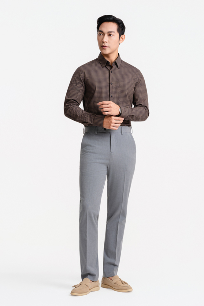 Áo Sơ Mi Cotton Organic SMD.1520