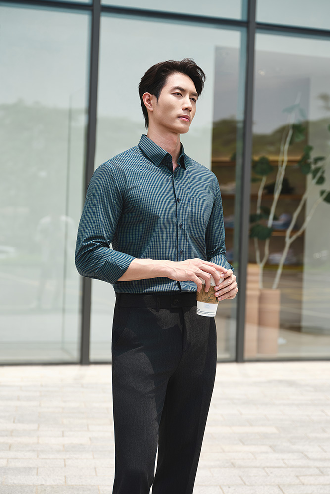 Áo Sơ Mi Cotton Organic SMD.1521