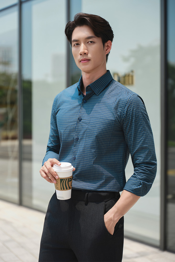 Áo Sơ Mi Cotton Organic SMD.1521
