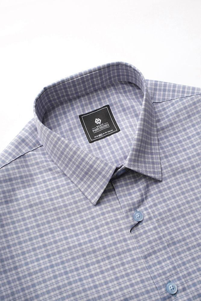 BASIC-Áo Sơ Mi Cotton SMD.1534