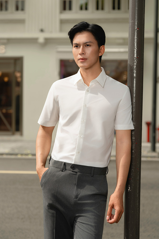 BASIC-Áo Sơ Mi Modal SMC.588