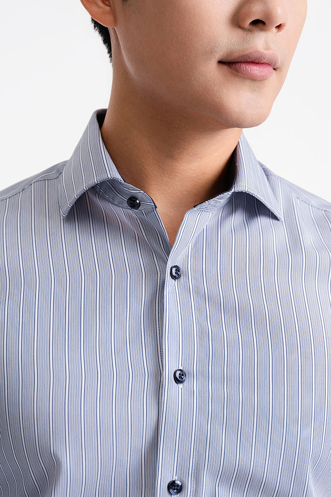 ELEGANT-Áo Sơ Mi Cotton SMD.1499