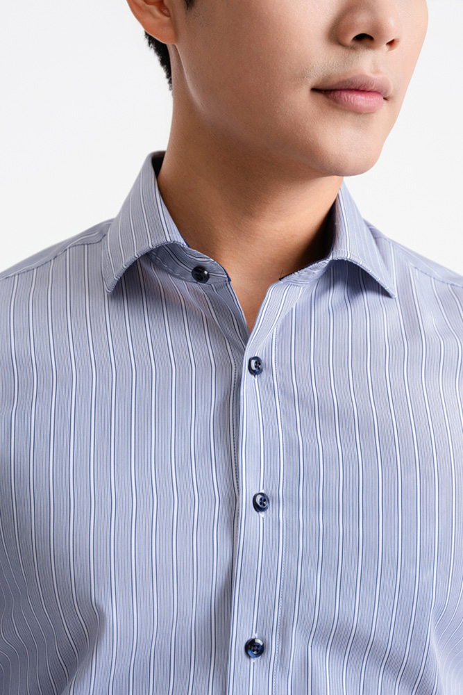 ELEGANT-Áo Sơ Mi Cotton SMD.1499