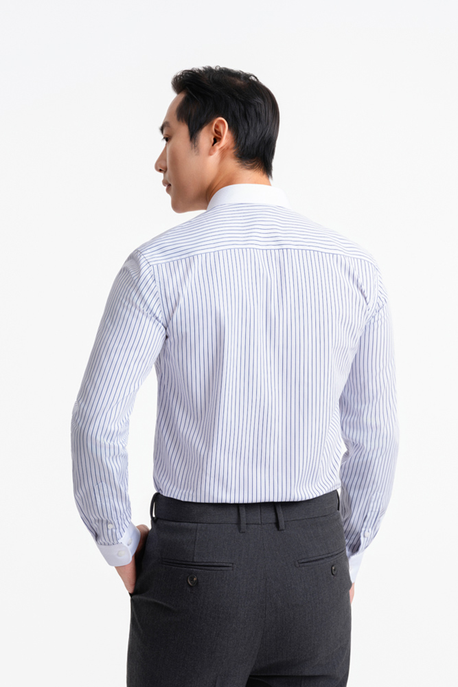ELEGANT-Áo Sơ Mi Cotton SMD.1500