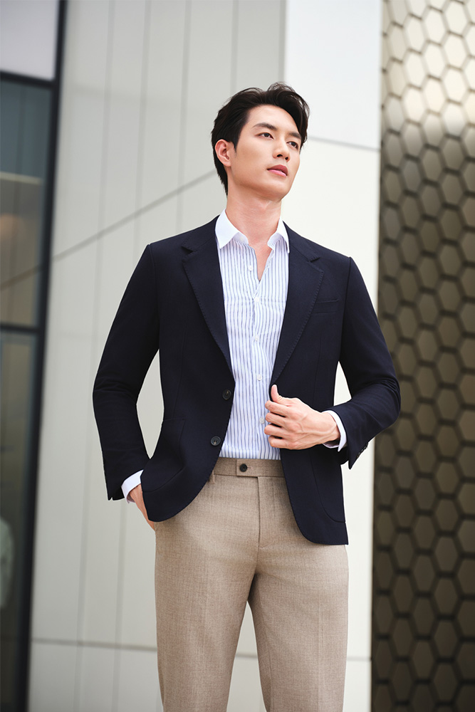 ELEGANT-Áo Sơ Mi Cotton SMD.1500