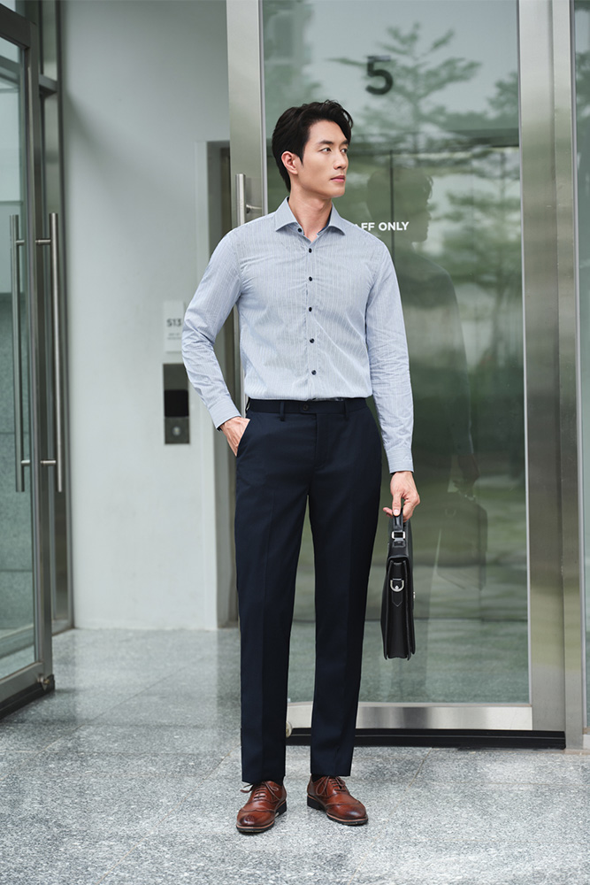 ELEGANT-Quần Âu Wool QVL.948