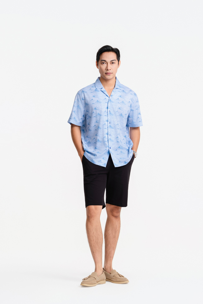 Sơ Mi Họa Tiết SMC.553