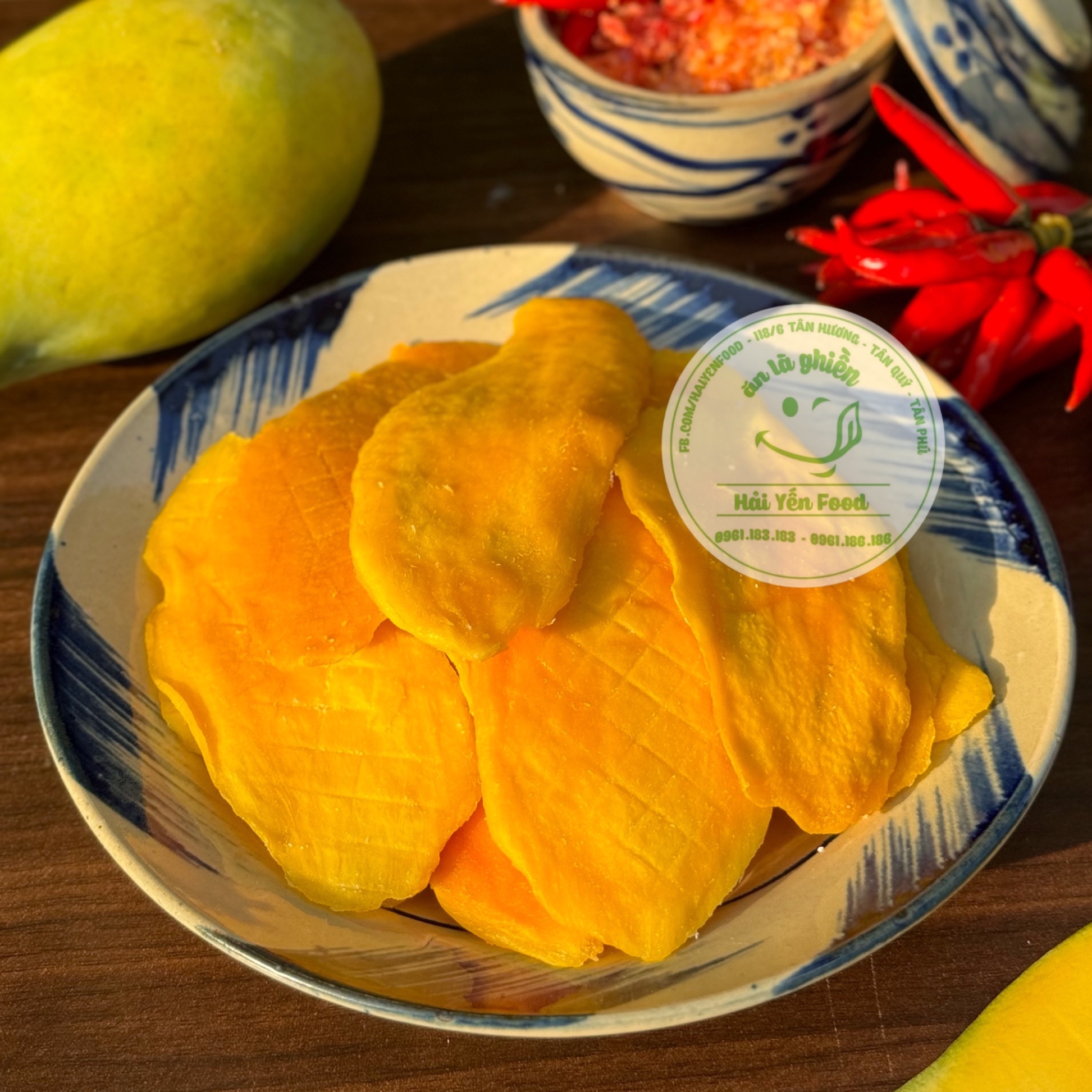 Xoài cát chu sấy dẻo