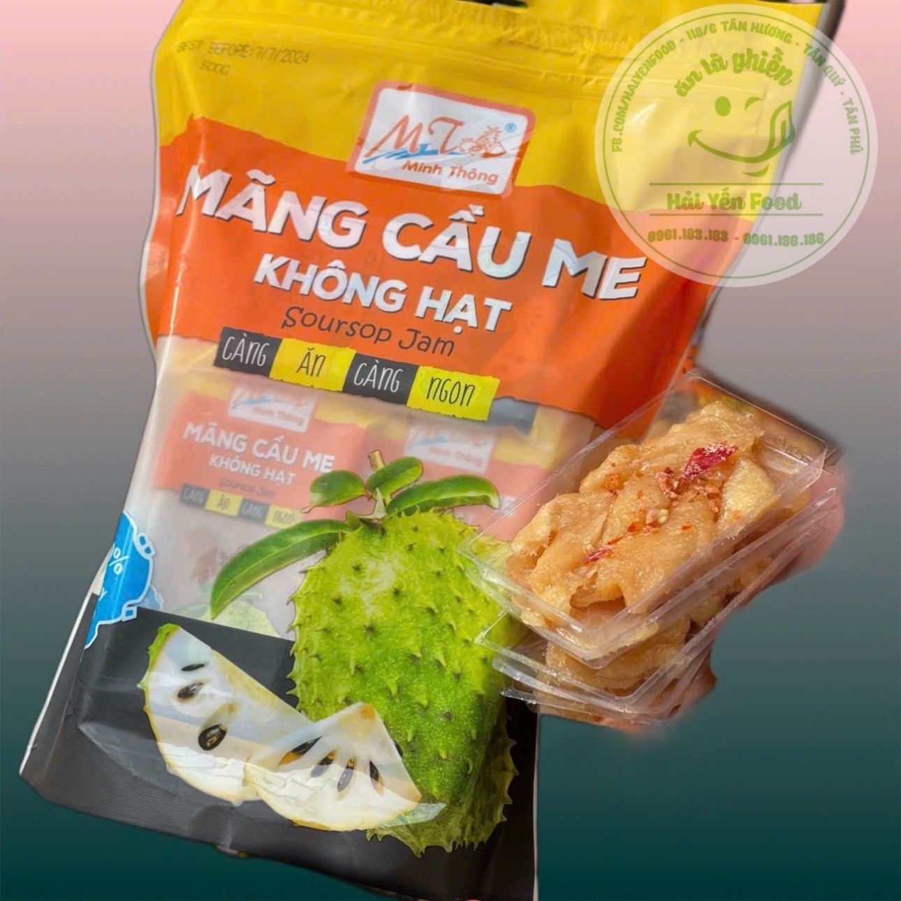 Mãng cầu me Minh Thông không hạt