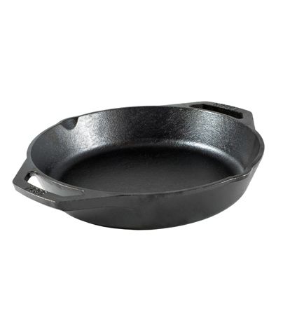 LODGE, CHẢO GANG, HÌNH TRÒN, CỔ ĐIỂN, TAY CẦM CÓ MÓC, 26CM