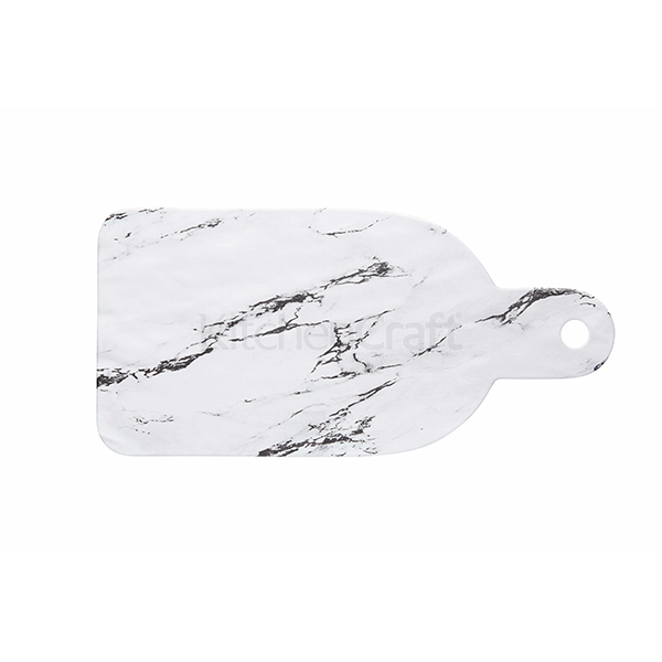 KITCHEN CRAFT, THỚT HÌNH CHỮ NHẬT, THÀNH CONG, MÀU TRẮNG CÓ VÂN, MELAMINE