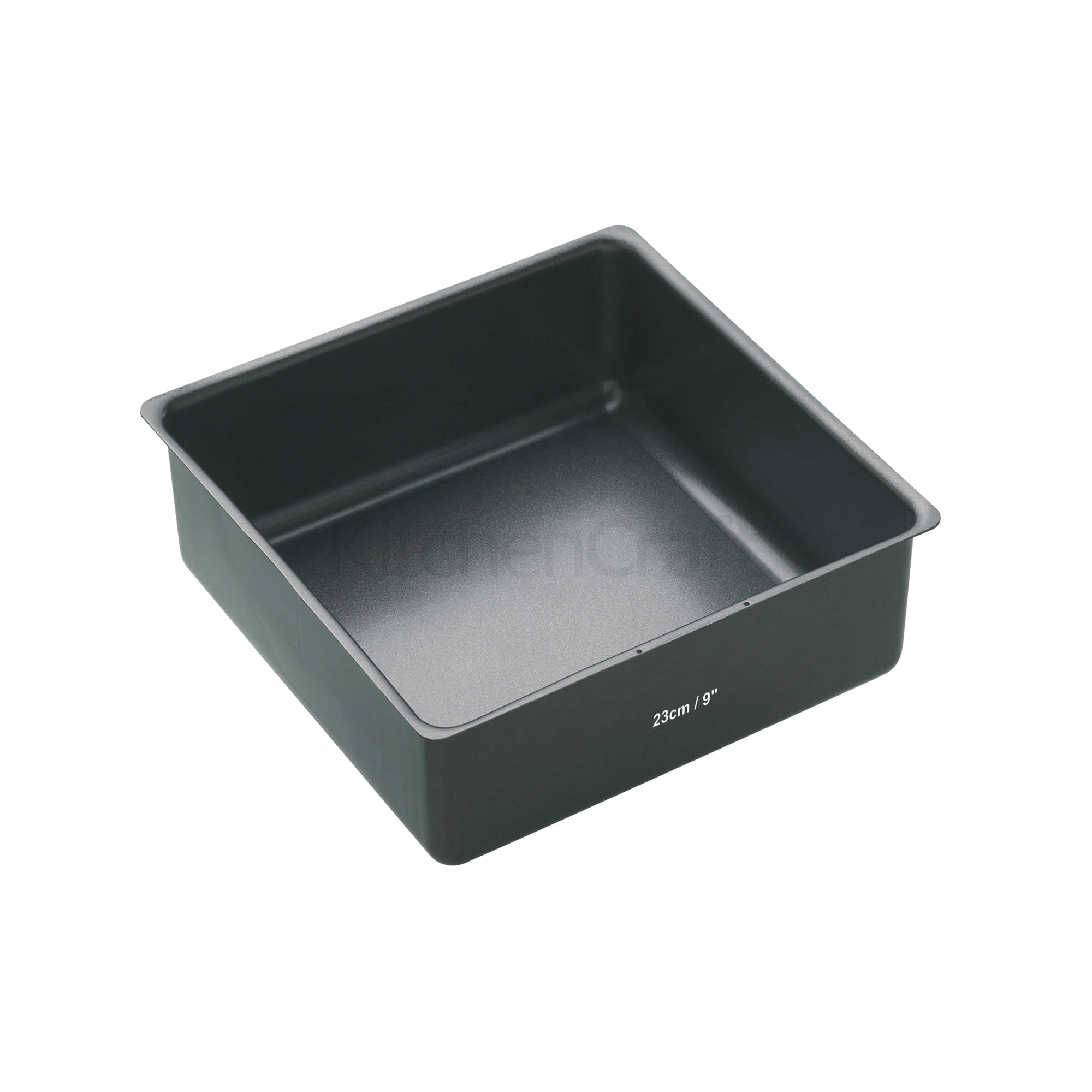 KITCHEN CRAFT, MC, KHUÔN VUÔNG, THÀNH SÂU, ĐẾ RỜI, 23 CM, MÀU ĐEN