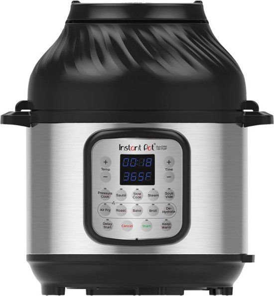 NỒI ÁP SUẤT CÓ CHỨC NĂNG CHIÊN KHÔNG DẦU, INSTANT POT DUO CRISP, 11-IN-1, 8L