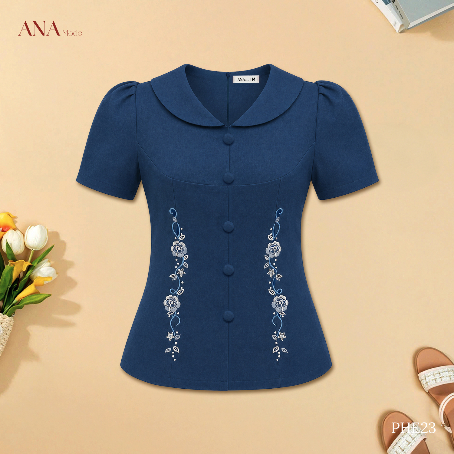 Áo Kiểu Peplum Bố Xược Thanh Lịch AK26PHE23