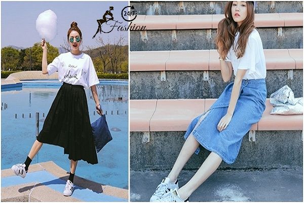 Tận dụng chân váy midi với 5 cách phối đồ sau để luôn nổi bật