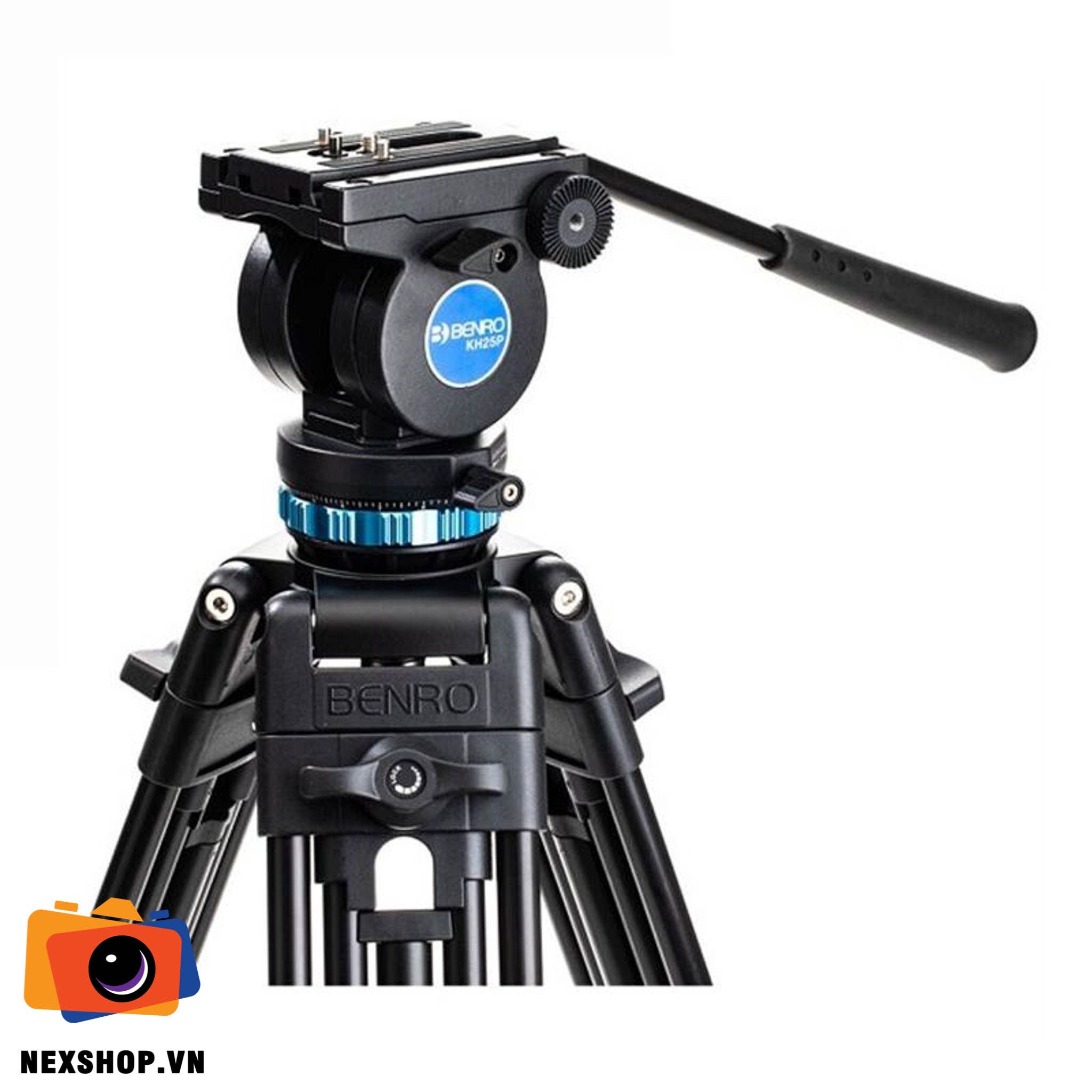 Chân máy quay Benro KH25P Video Tripod Kit Hàng chính hãng