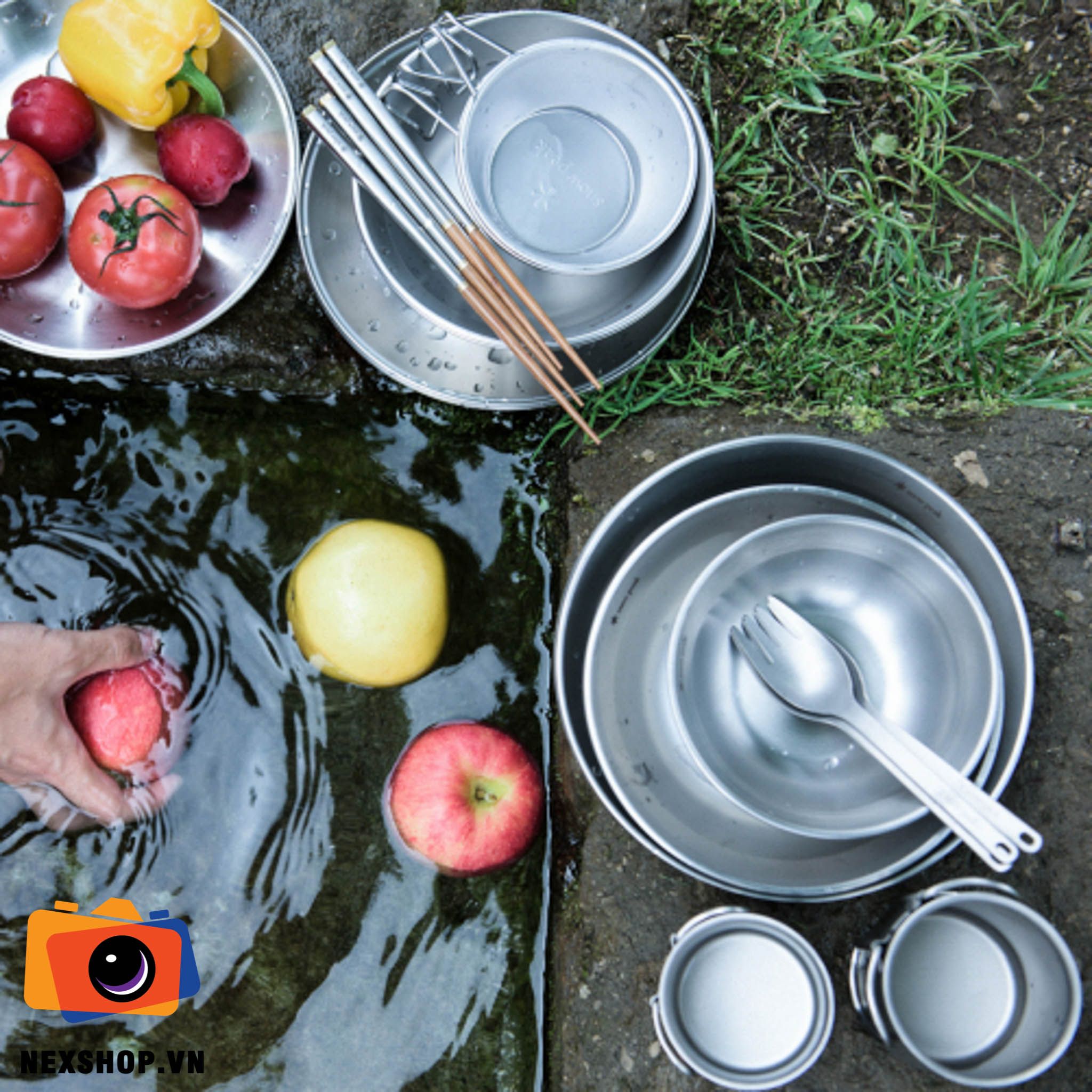 Snow Peak Tableware Set L Family