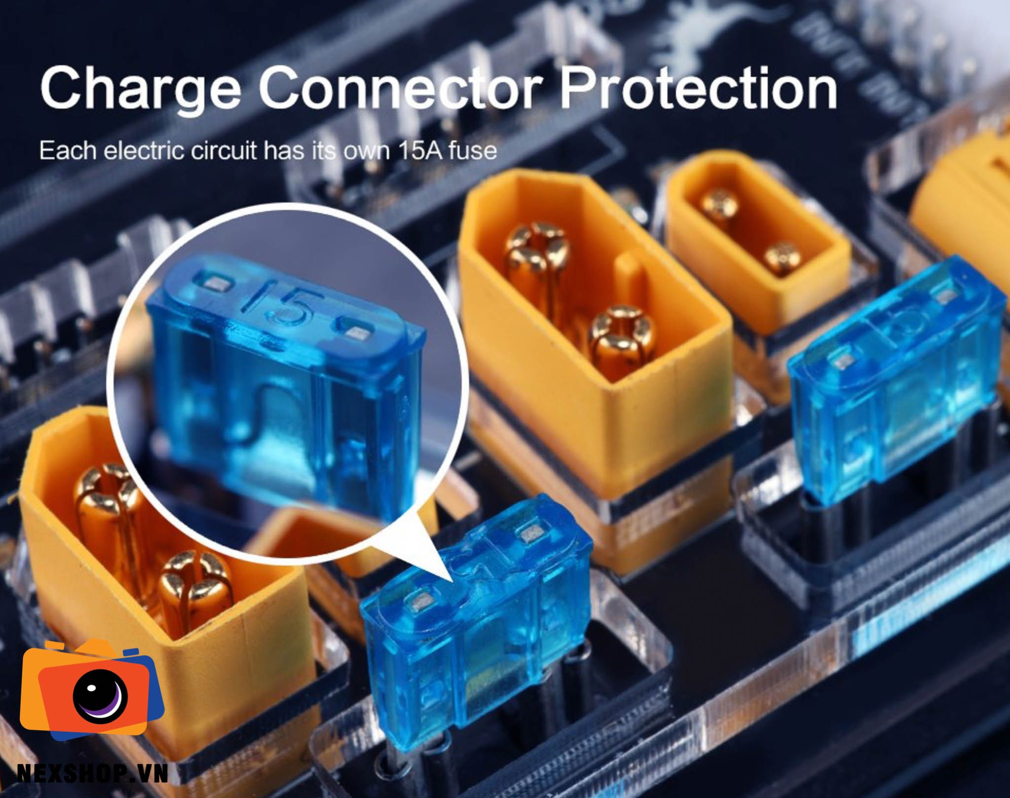 HGLRC Thor Lipo Battery Balance Charger Board Pro 40A XT60 XT30 Plug 2