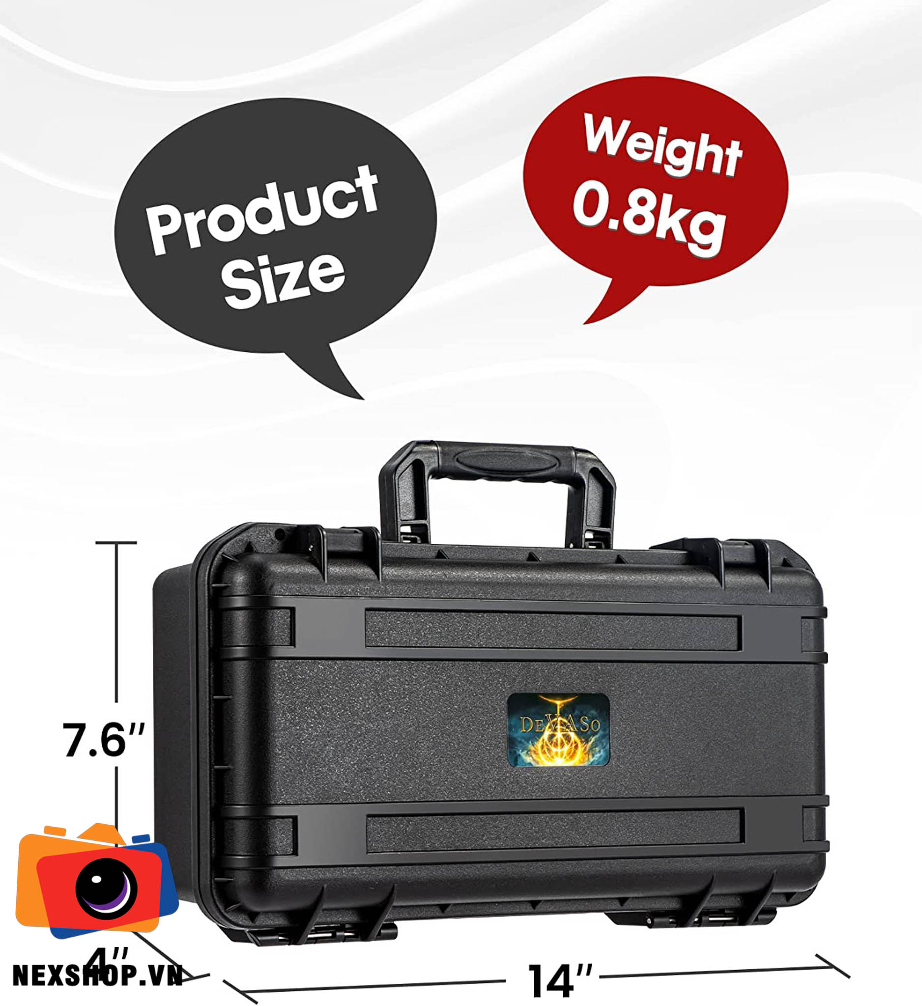 DEVASO Hardshell carrying Case for Steam Deck