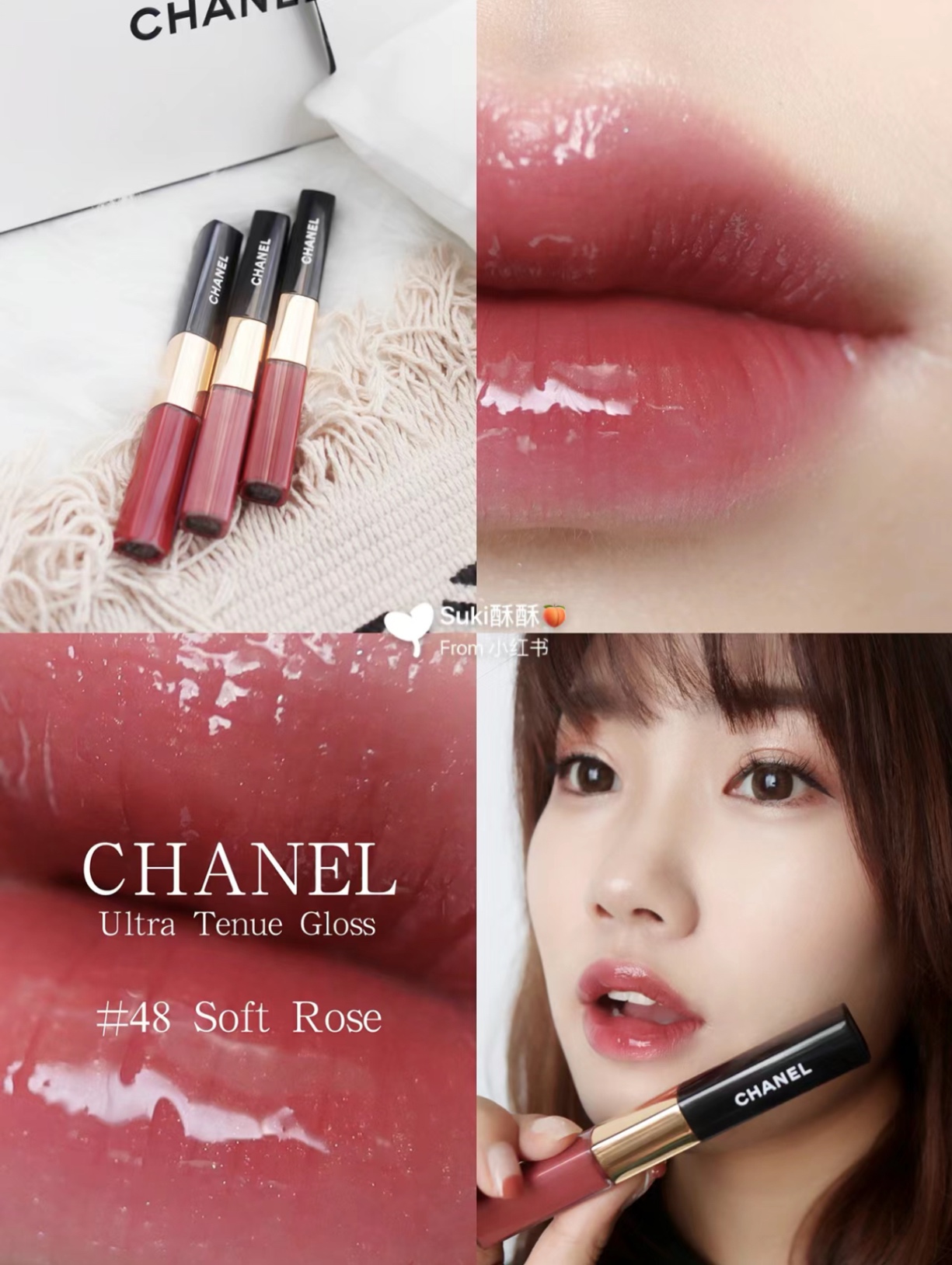 CHANEL - Son kem Le Rouge Duo Ultrawear Liquid Lip Colour (48 Soft