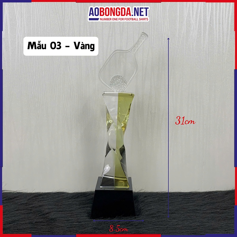 Kỷ Niệm Chương Pickleball Mã 3 - Vàng