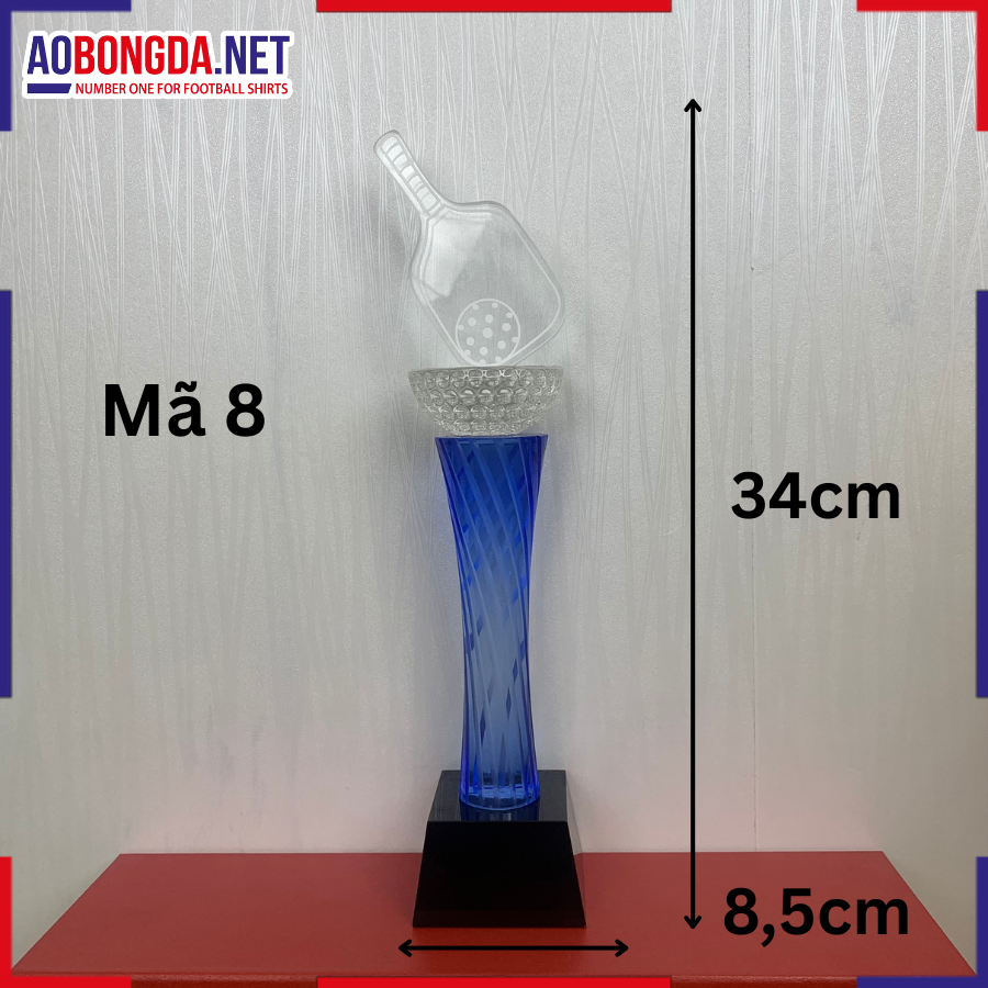 Kỷ Niệm Chương Pickleball Mã 8 - Xanh - 1 size