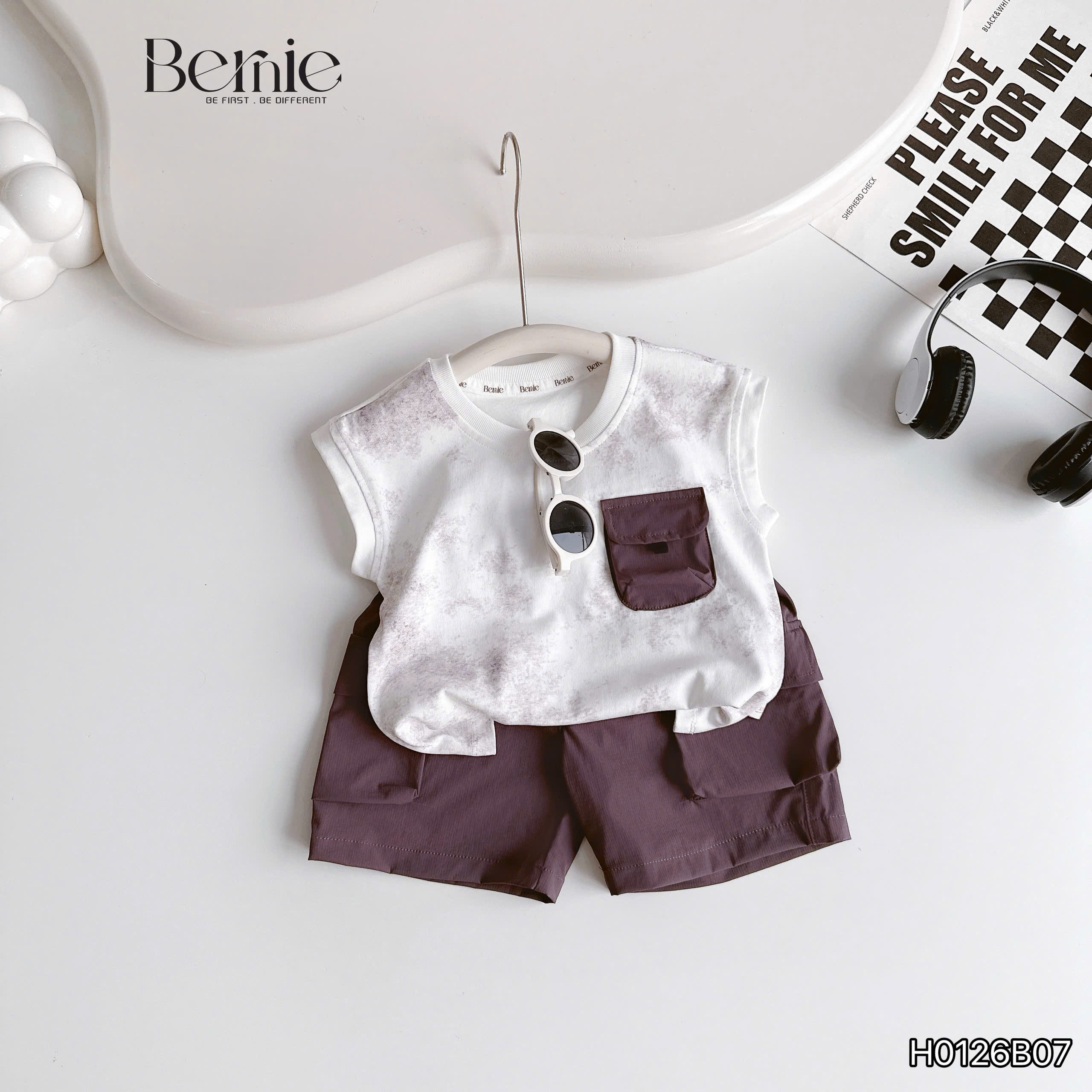 Bộ Tank top loang phối túi ri7 (80-140)