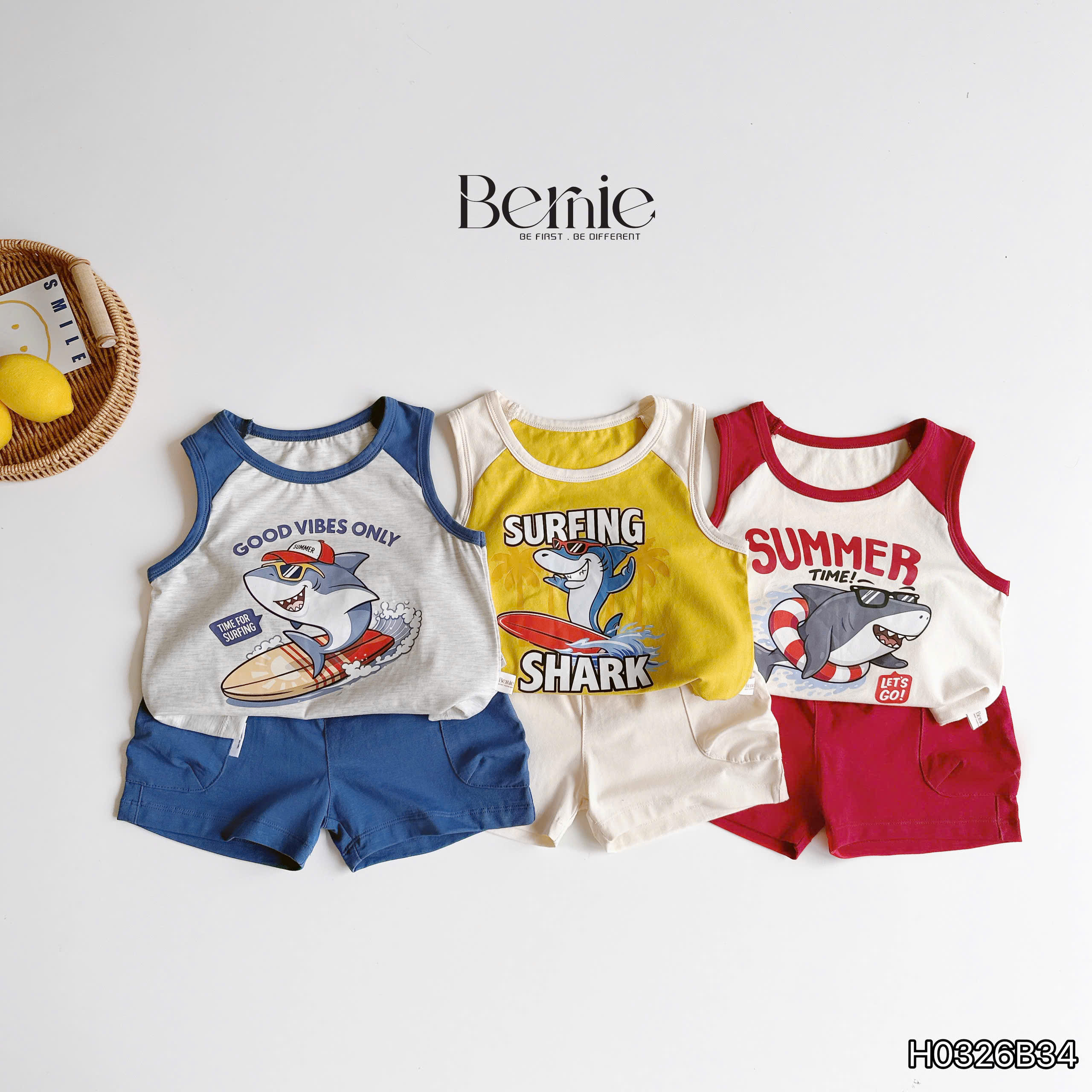 Bộ ba lỗ Sharky Adventure (80-130)