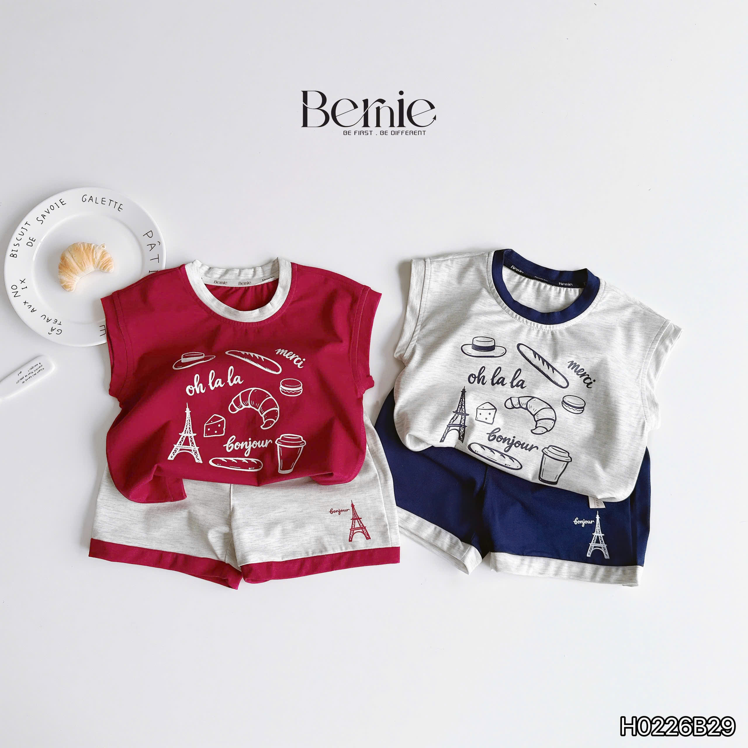 Bộ tank top Bonjour Merci ri7 (80-140)