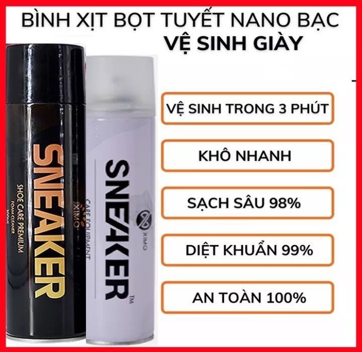 Chai vệ sinh giày XIMO Sneaker Basic 300ml