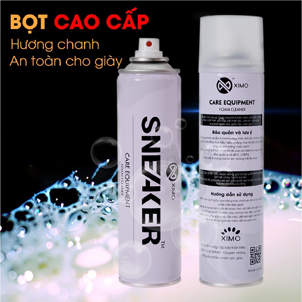 Chai vệ sinh giày XIMO Sneaker Basic 300ml