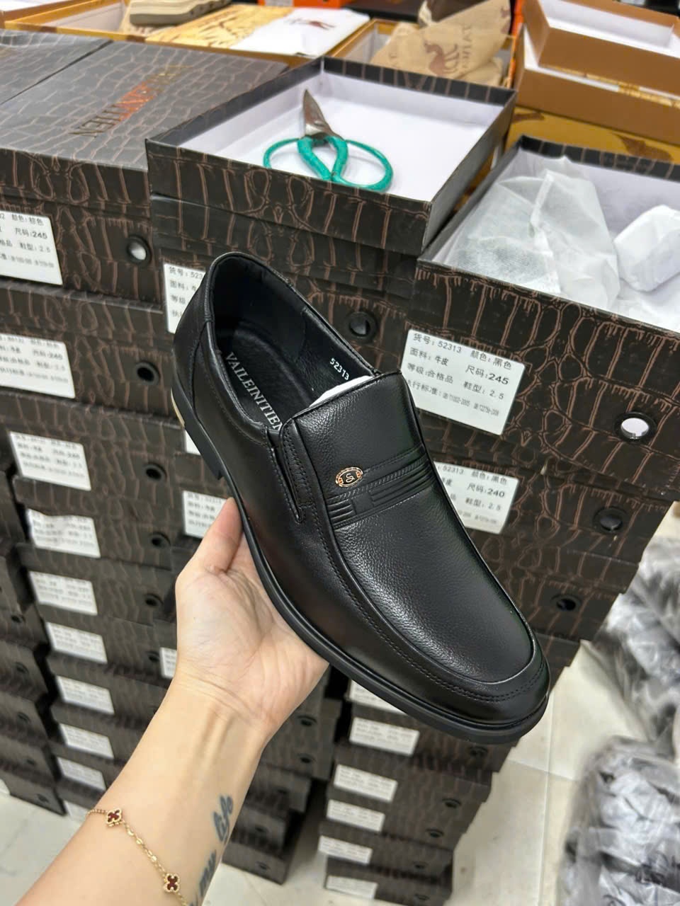 Giày công sở nam 52313DEN